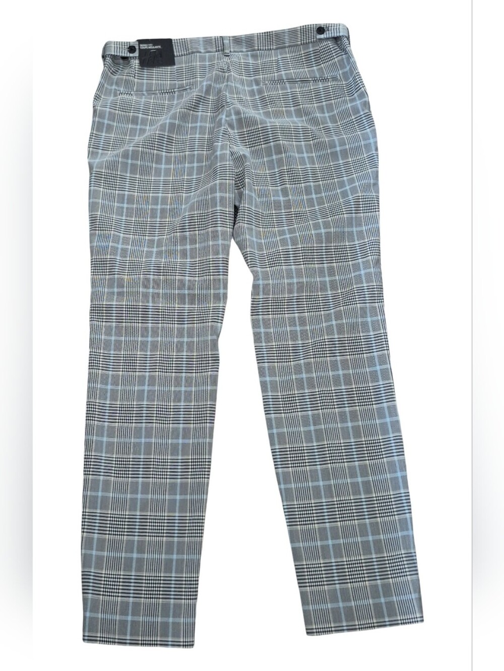 NWT H&M Skinny Fit Mens Size 36 Plaid Pants